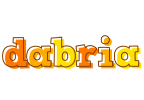 Dabria desert logo