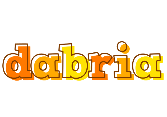 Dabria desert logo