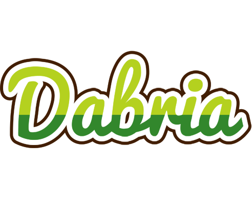 Dabria golfing logo