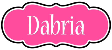 Dabria invitation logo
