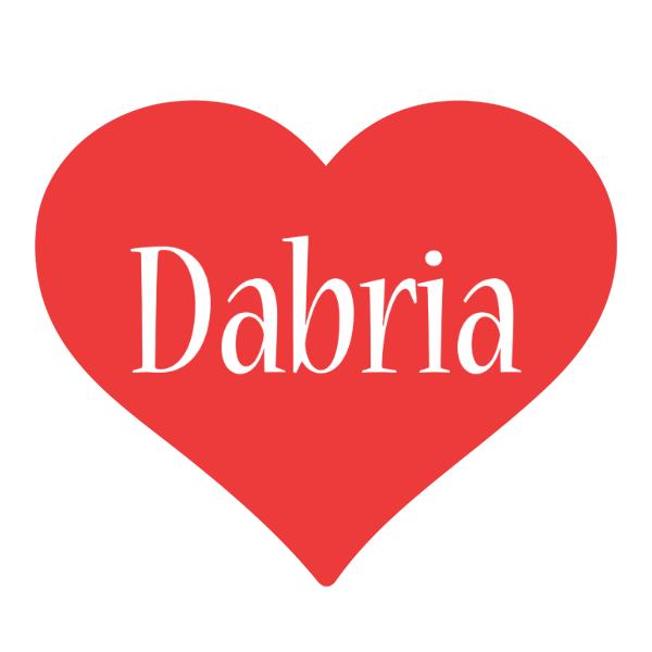 Dabria love logo