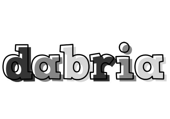 Dabria night logo