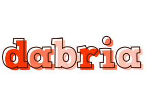 Dabria paint logo