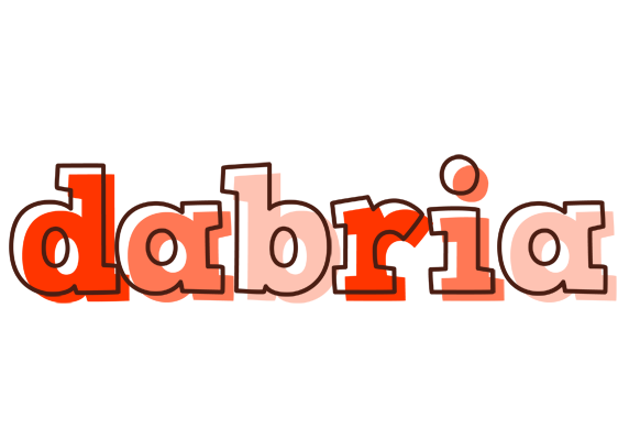 Dabria paint logo