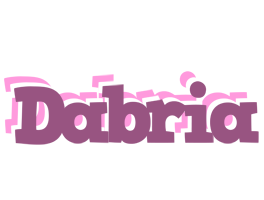 Dabria relaxing logo