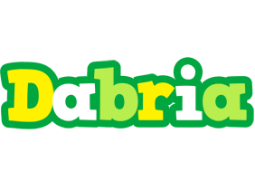 Dabria soccer logo