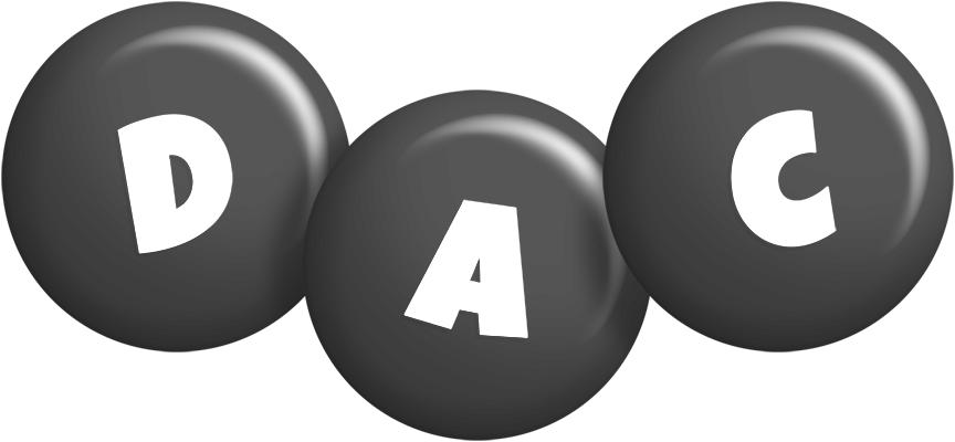 Dac candy-black logo
