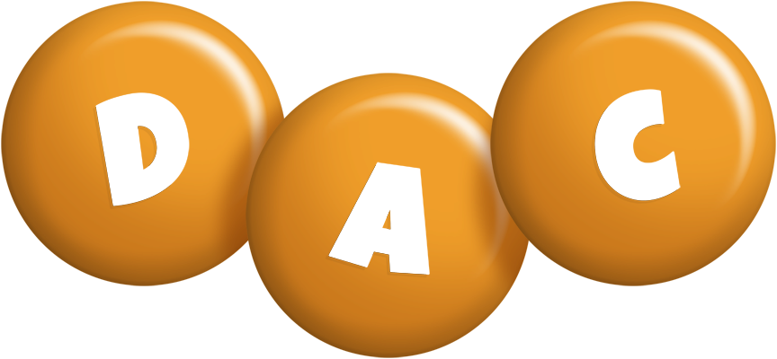 Dac candy-orange logo