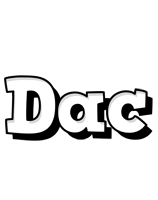 Dac snowing logo