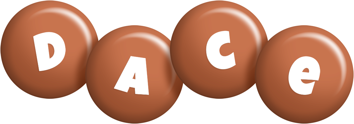 Dace candy-brown logo