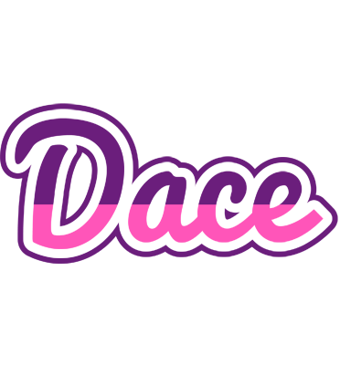 Dace cheerful logo