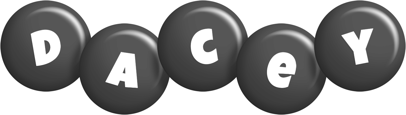 Dacey candy-black logo