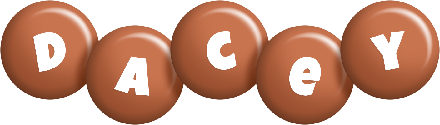 Dacey candy-brown logo