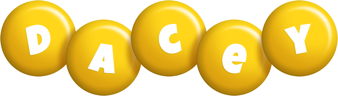 Dacey candy-yellow logo