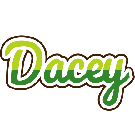 Dacey golfing logo