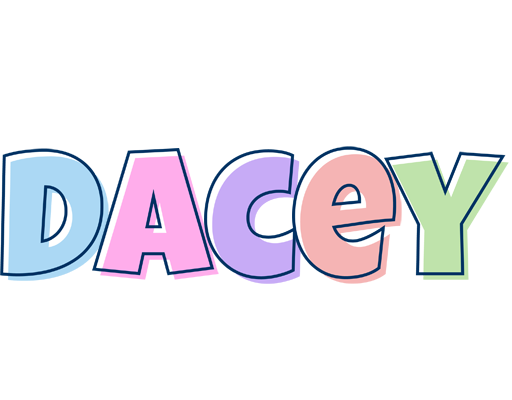 Dacey pastel logo