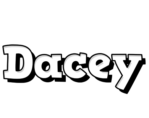 Dacey snowing logo