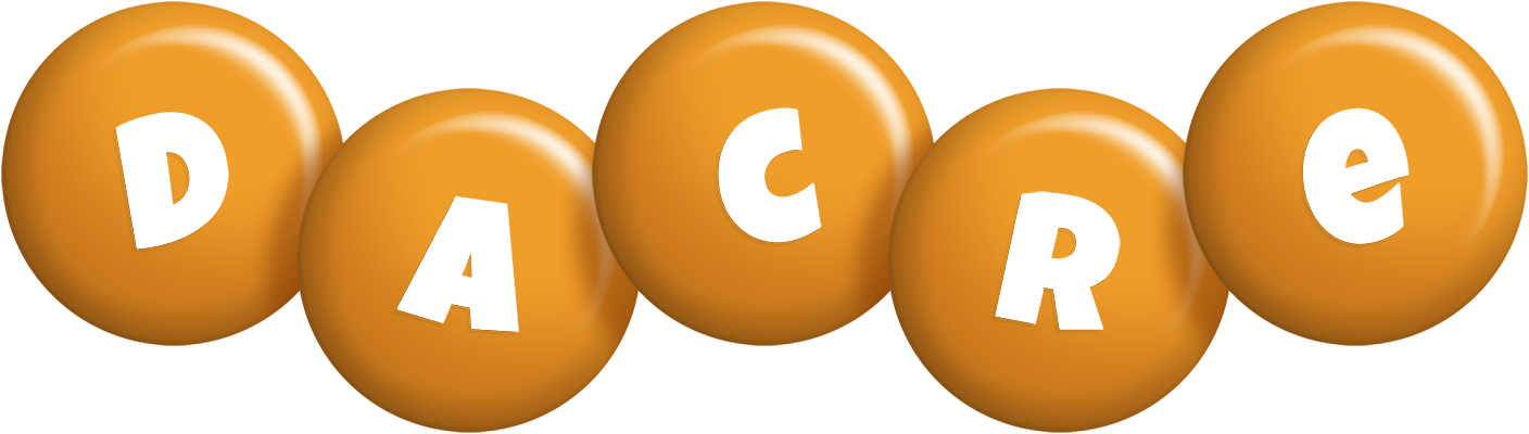 Dacre candy-orange logo