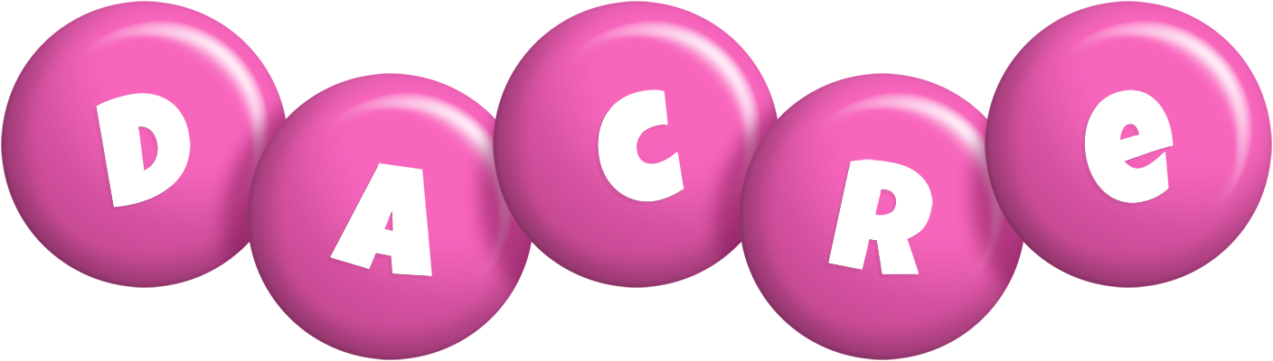 Dacre candy-pink logo