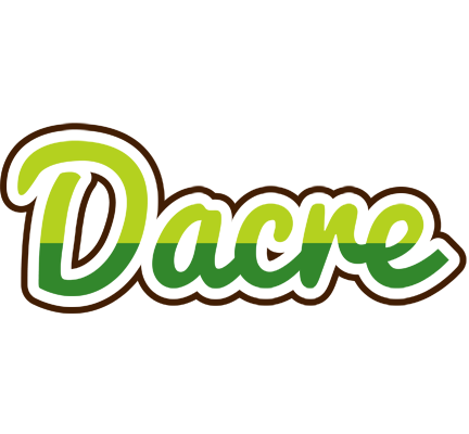 Dacre golfing logo