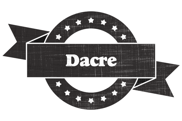 Dacre grunge logo