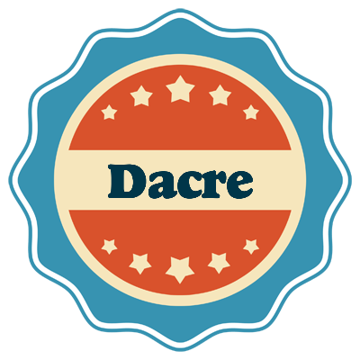 Dacre labels logo