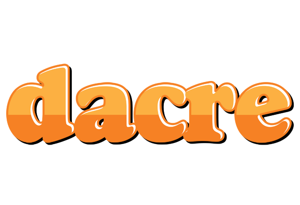Dacre orange logo