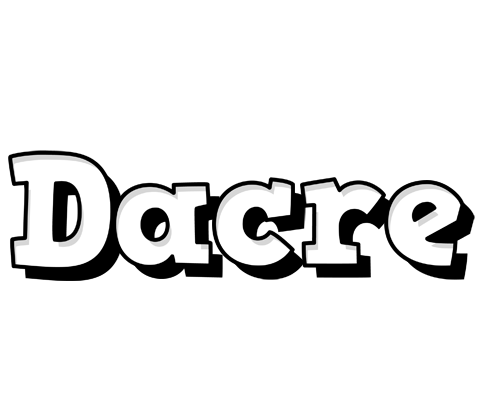 Dacre snowing logo