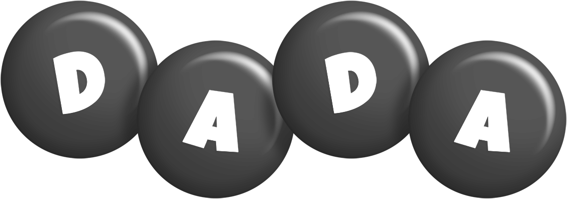 Dada candy-black logo