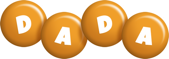 Dada candy-orange logo