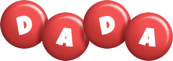 Dada candy-red logo