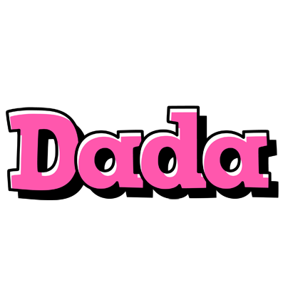 Dada girlish logo