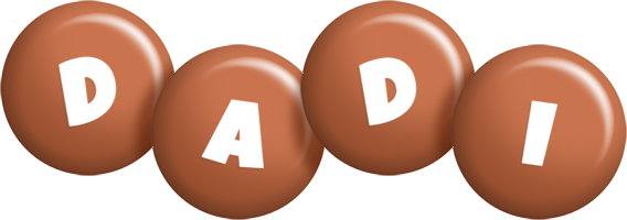 Dadi candy-brown logo