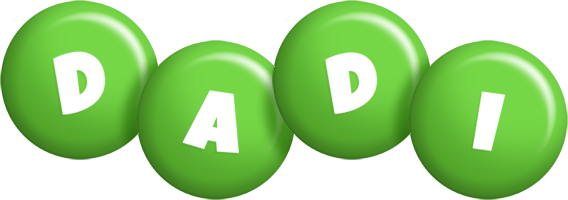 Dadi candy-green logo