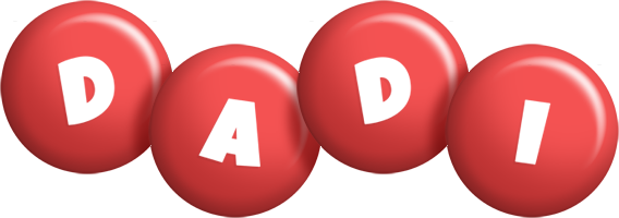 Dadi candy-red logo