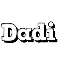 Dadi snowing logo