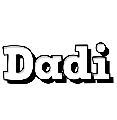 Dadi snowing logo