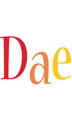 Dae birthday logo