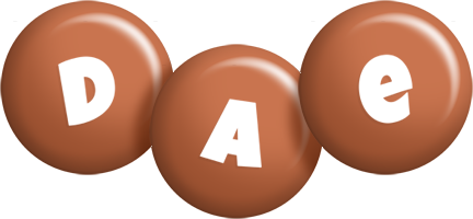 Dae candy-brown logo