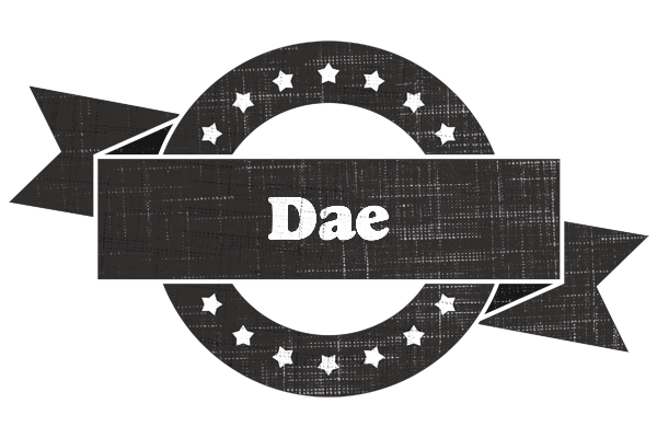 Dae grunge logo