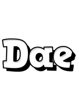 Dae snowing logo