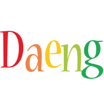 Daeng birthday logo