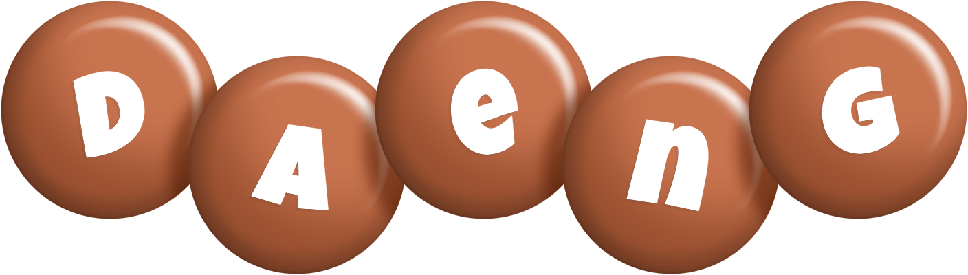 Daeng candy-brown logo