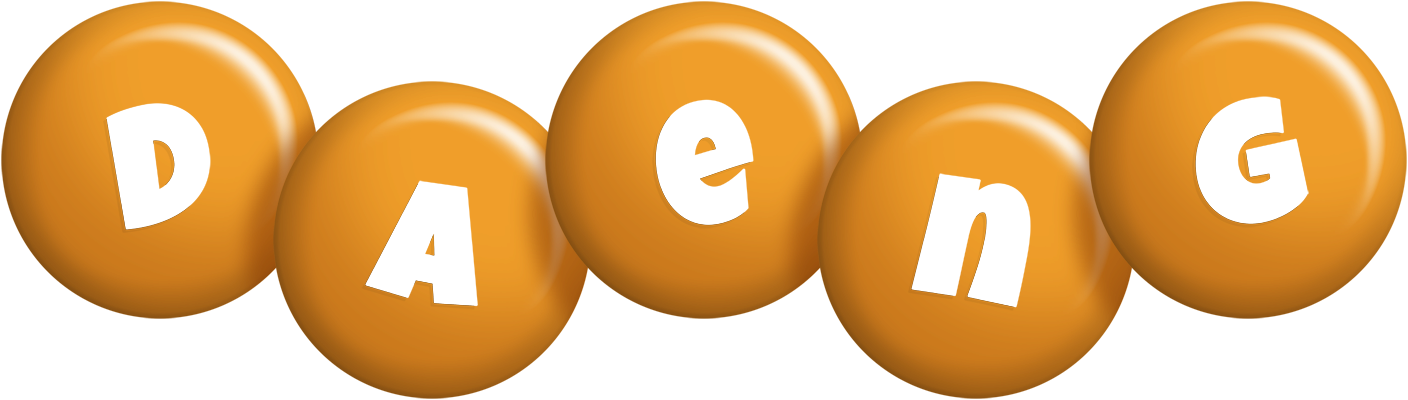 Daeng candy-orange logo