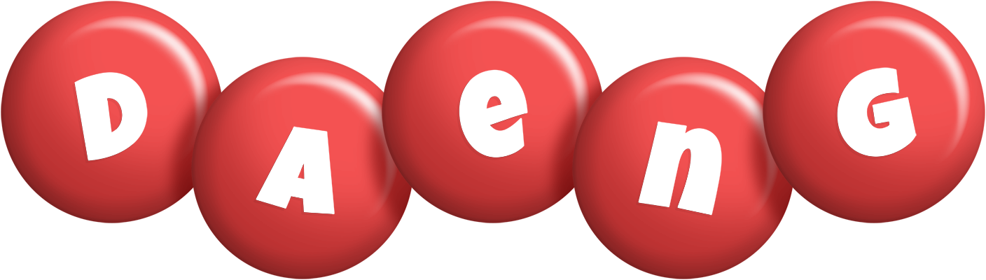 Daeng candy-red logo