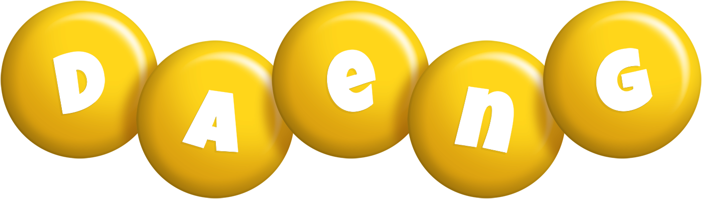Daeng candy-yellow logo
