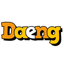 Daeng cartoon logo