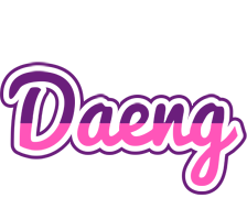 Daeng cheerful logo