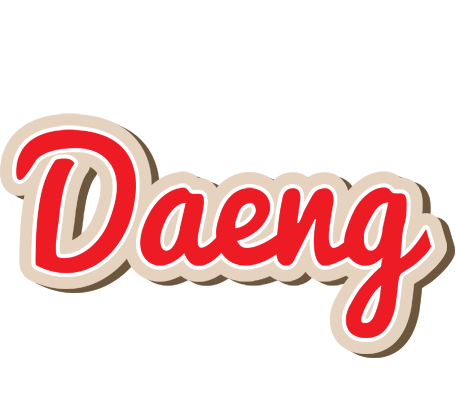 Daeng chocolate logo