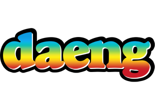 Daeng color logo